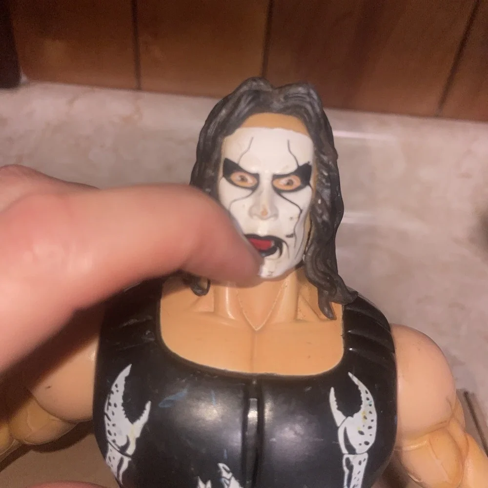 Vintage 1999‎ Tuff Talkin' WWF Sting 13